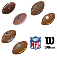 Wilson Logo NFL Team American Football (SNR Size)